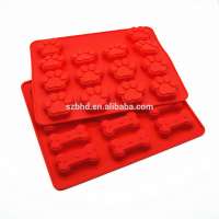 100% Food Grade Nonstick Silicone Cake Mold Dog Bone and Paw Silicone Cake Pans Silicone Cake Molds for Baking